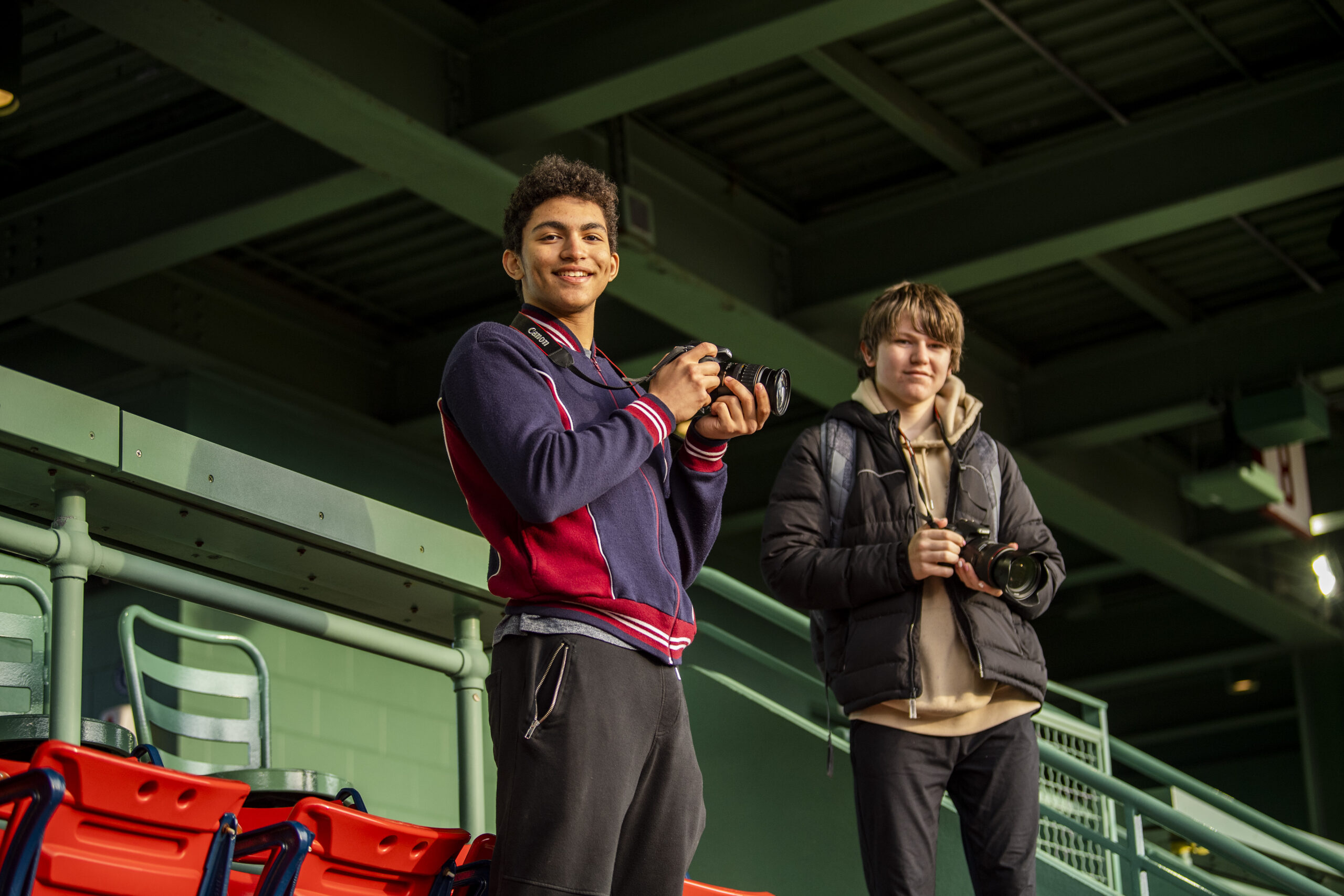 BAA Students Capture Opening Day Sunrise Photos at Fenway Park 1